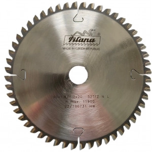 Диск пильный HW Pilana 160×1.8/1.2×20 z52 51 TFZ N L